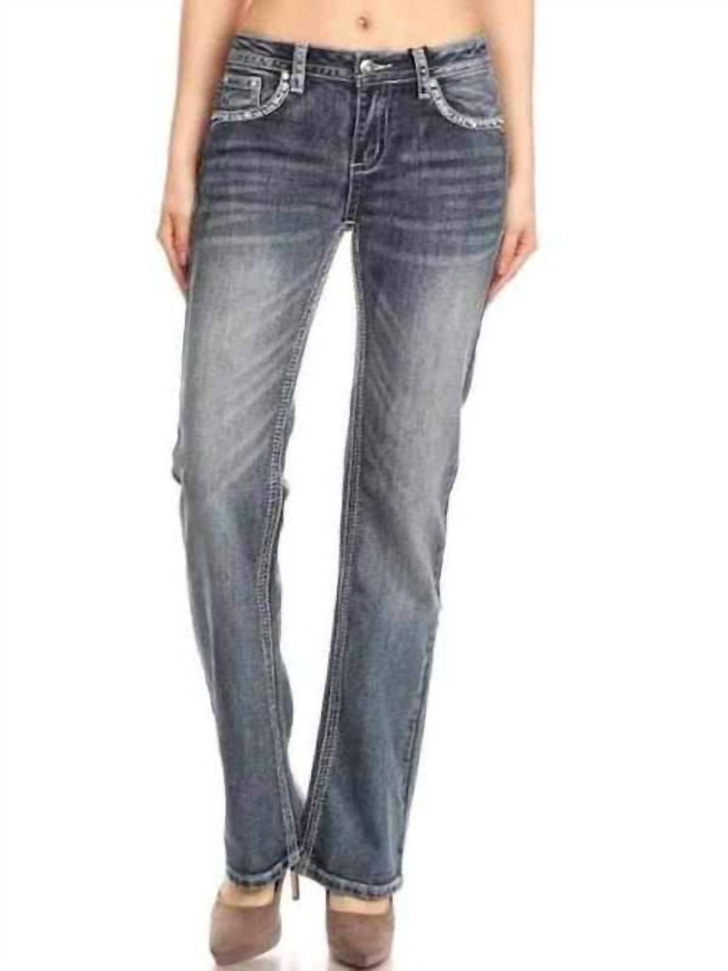 Bus Stop - Skull Darling Jeans