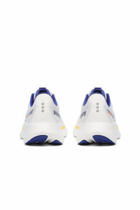 SAUCONY Men's Ride 18 Running Shoes in white azurite - men's shoe - view 5