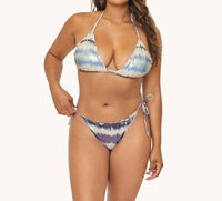 Pq Swim - Coastal Lettuce Edge Triangle Bikini Top