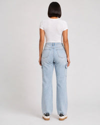 Vervet By Flying Monkey - Women's Vintage High Rise Cargo Jeans