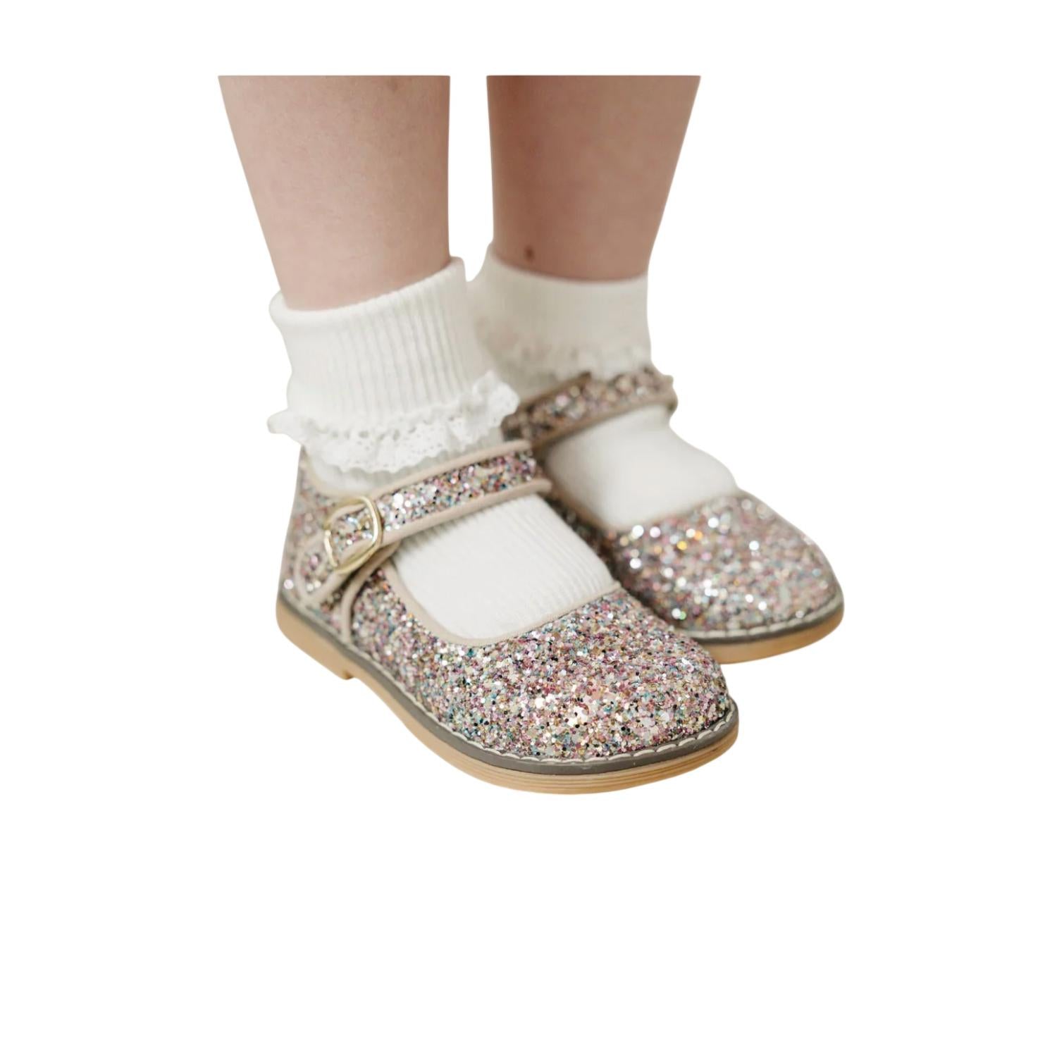 L'Amour - Girl's Natasha Glitter Toddler Shoe