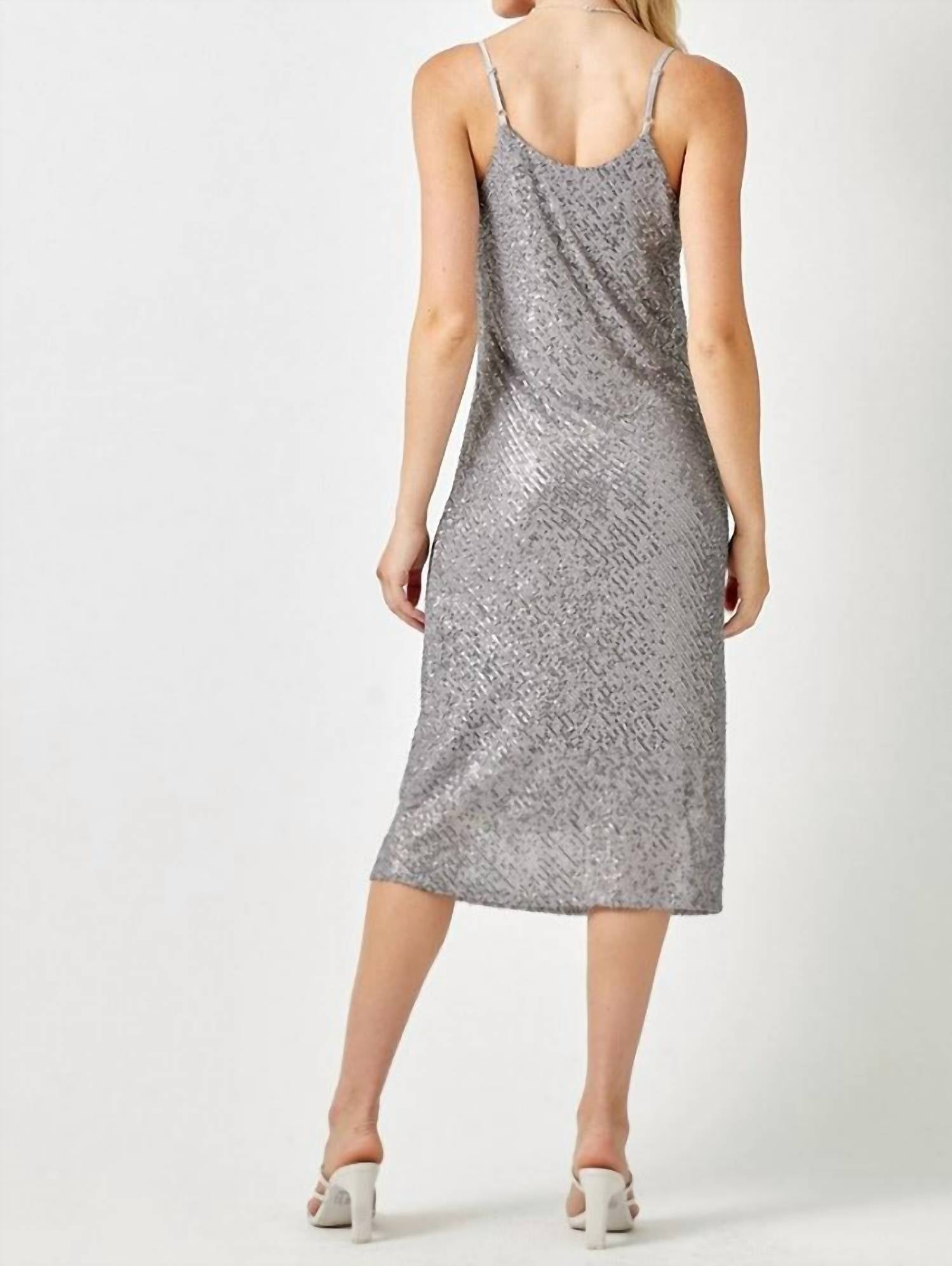 Sequin Slip Dress