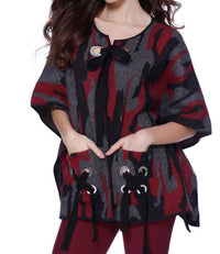 Ryder Lace Up Poncho
