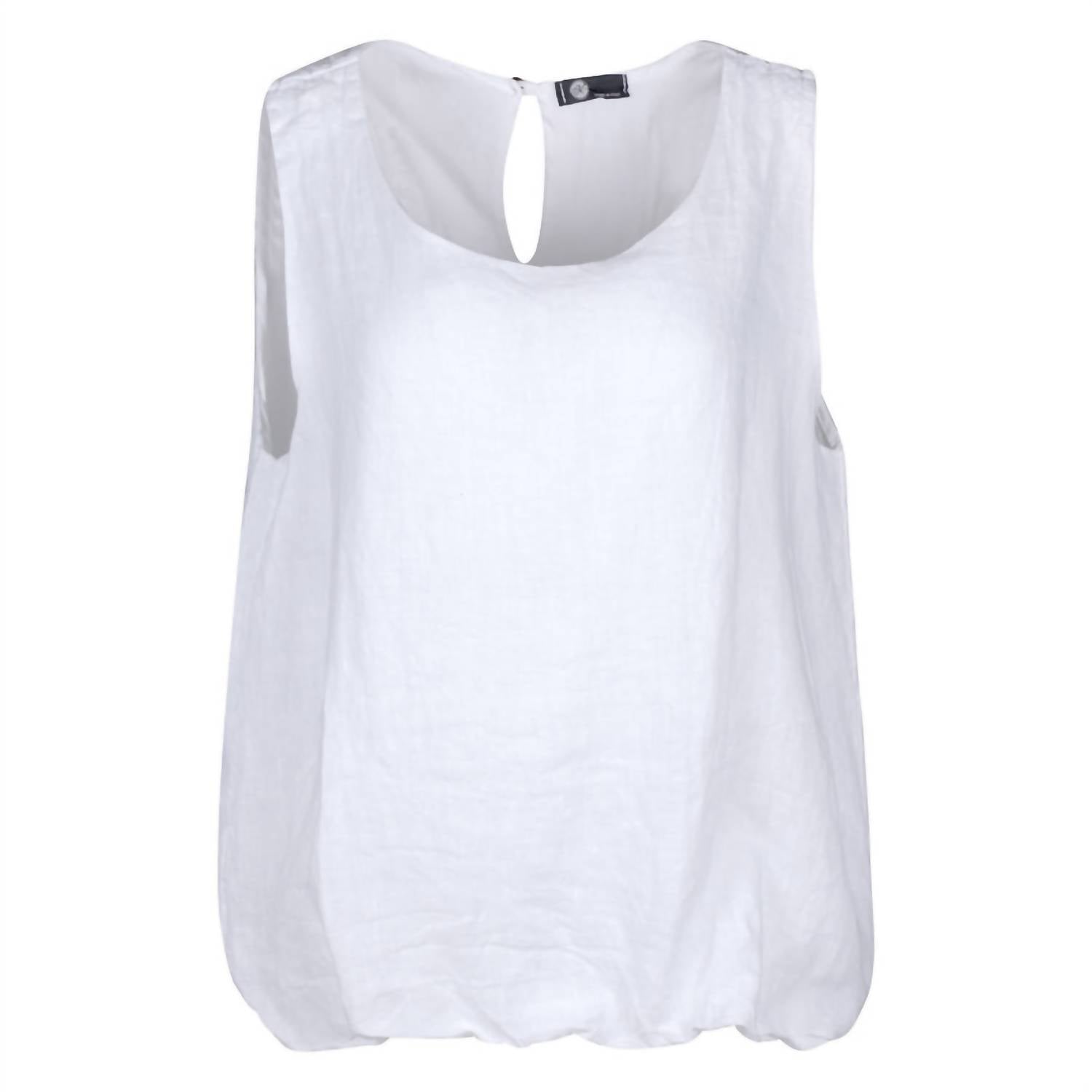 Made In Italy - Women's Sadie Linen Tank