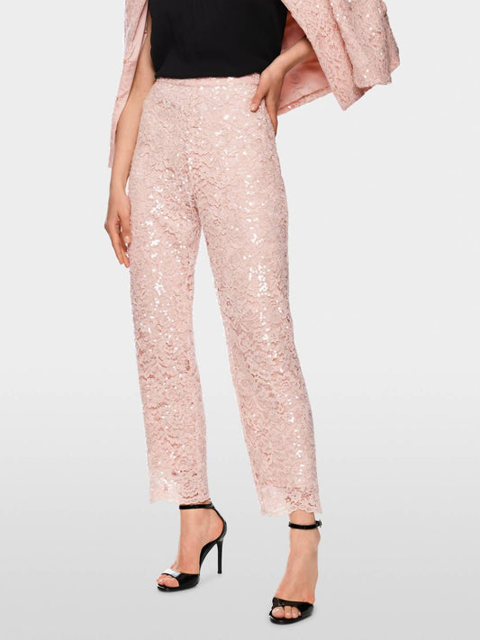 Marc Cain - Fria Sequined And Lace Trousers