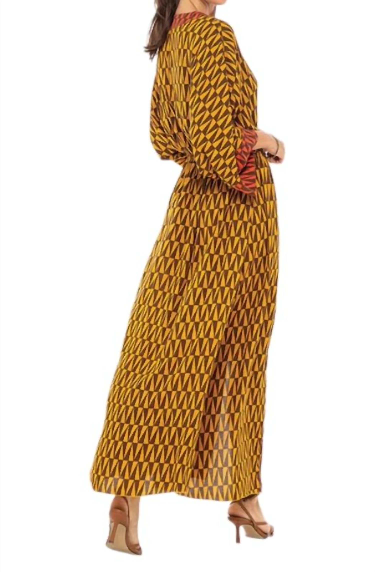 Khush - Roxanne Boho Maxi Dress