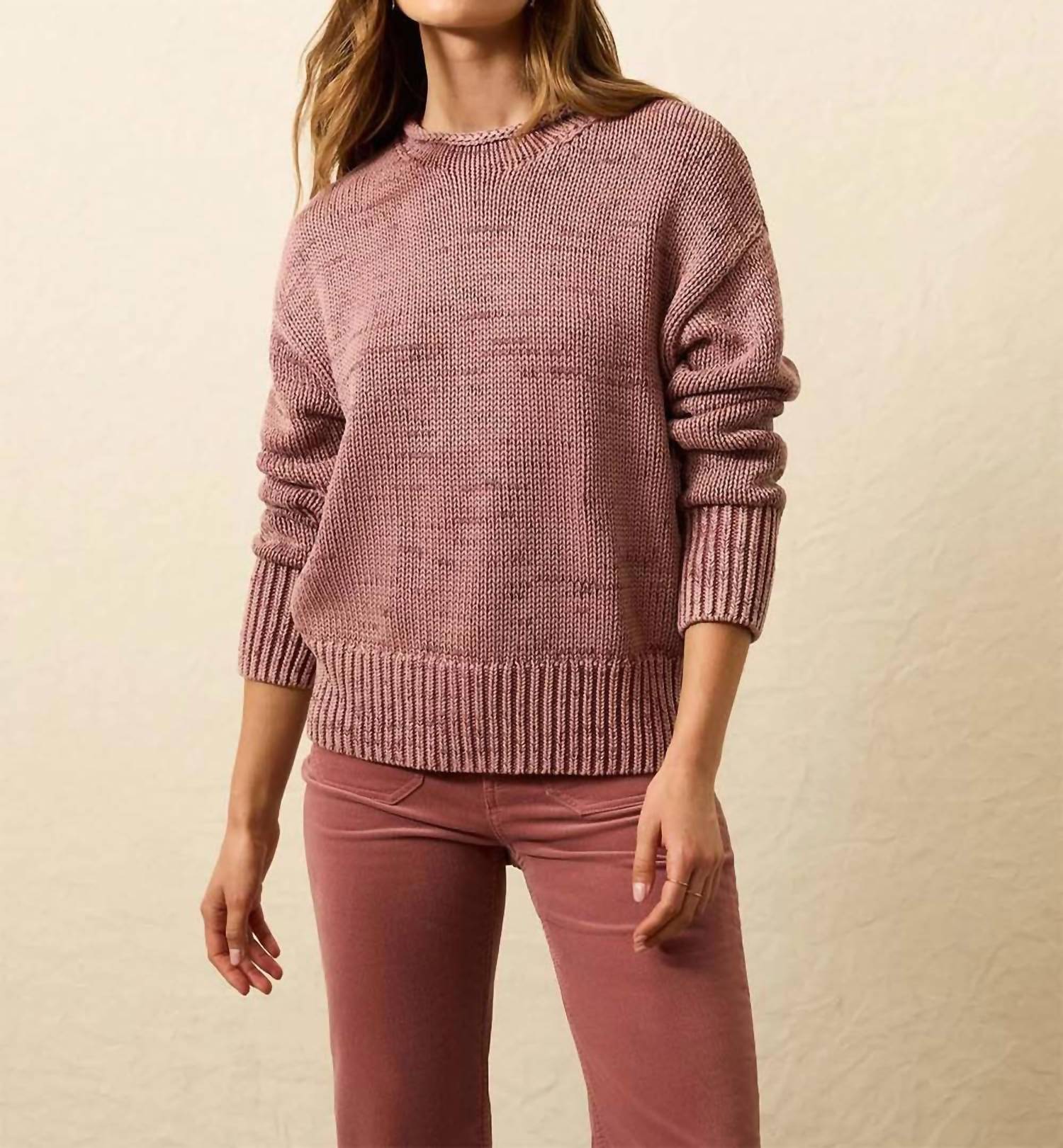 Faherty - Sunwashed Roll Neck Sweater