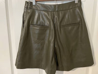 Sundays - Collins Faux Leather Shorts