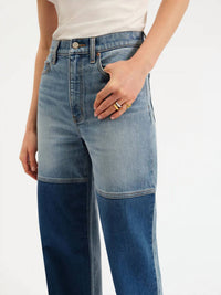 Daze - City Straight High Rise Straight Leg Jeans