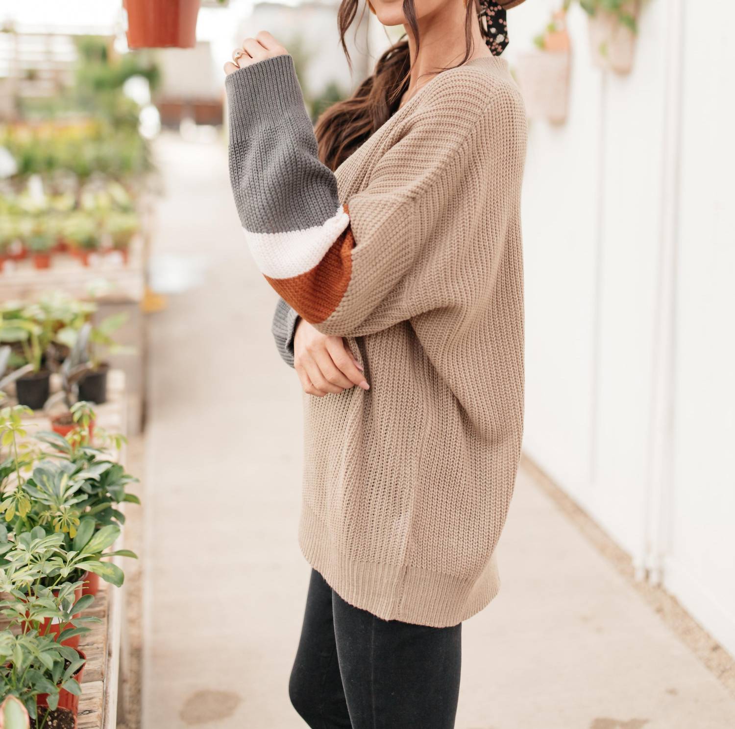 The Edge Of Your Sleeve Sweater