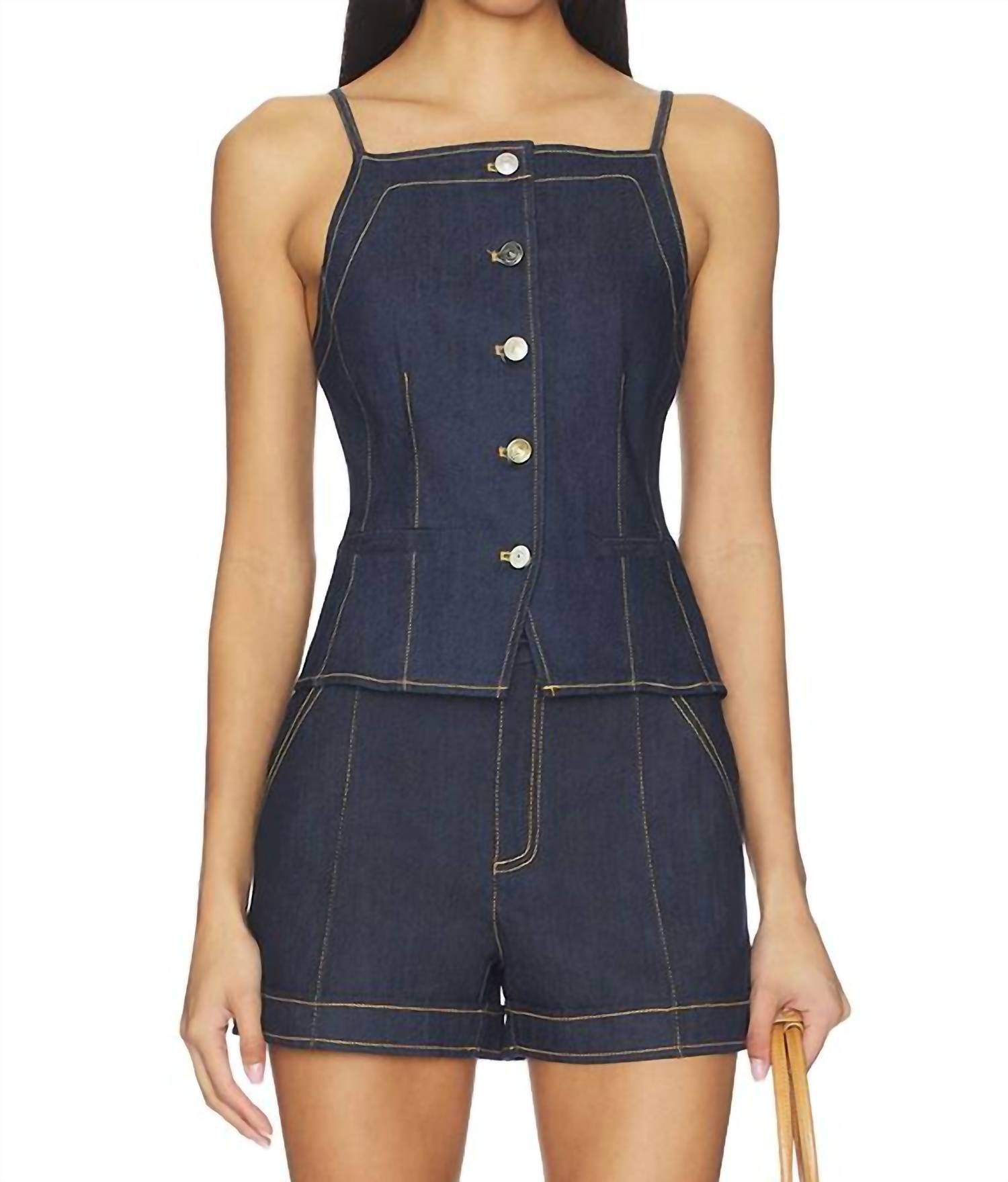 Cinq A Sept - Sloane Lightweight Denim Top