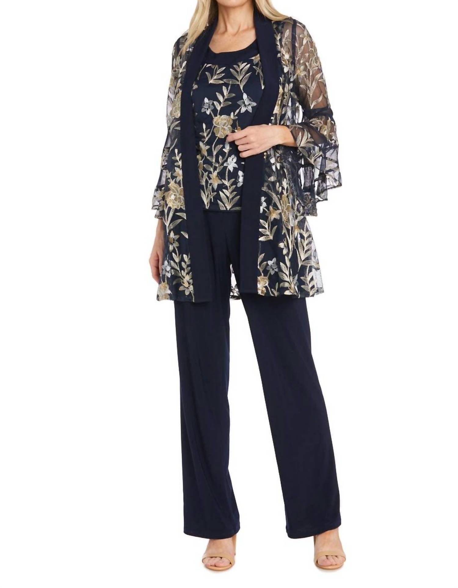 R&M Richards - Elegant 2-piece Pant Set