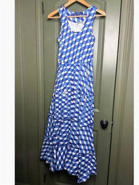 Ro'S Garden - Women's Cairo Maxi Geometric Resort Summer Dress