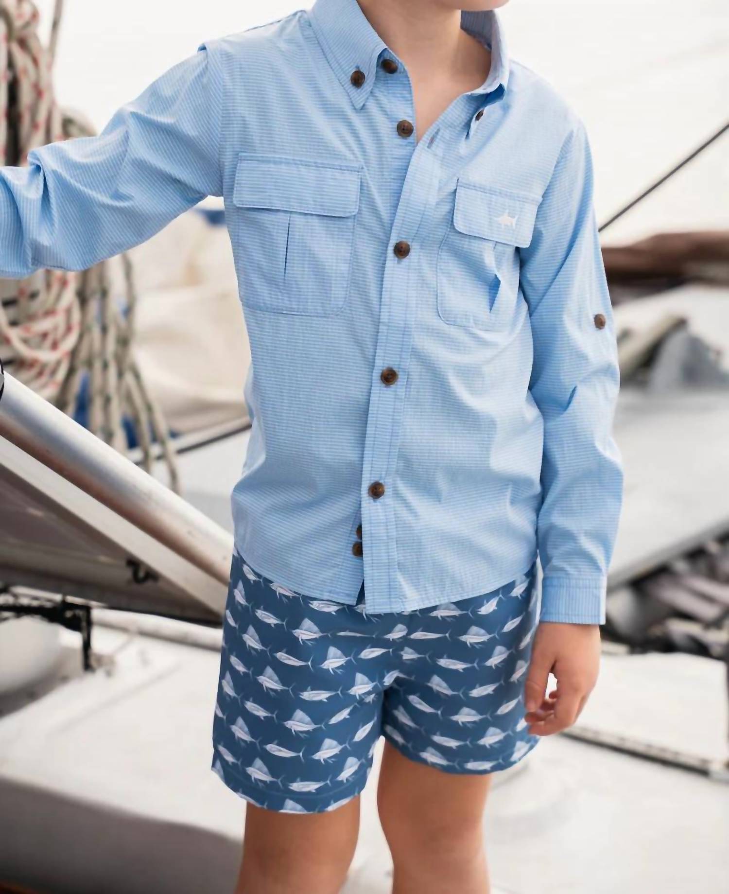 Saltwater Boys Co. - Flagler Performance Fishing Shirt