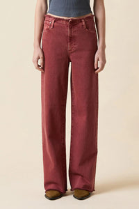 Le Jean - Fray Waist Column Jeans