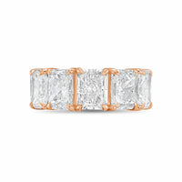 Diana M Jewels - Women's Radiant Lab-Grown Diamond Eternity Band (2.00 Ct) - Classic