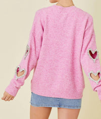 Main Strip - Be Mine Knit Top