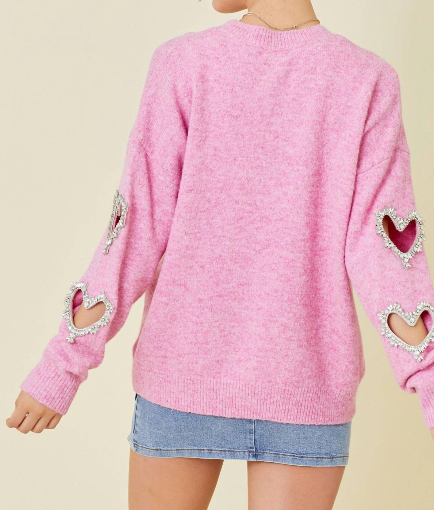 Main Strip - Be Mine Knit Top