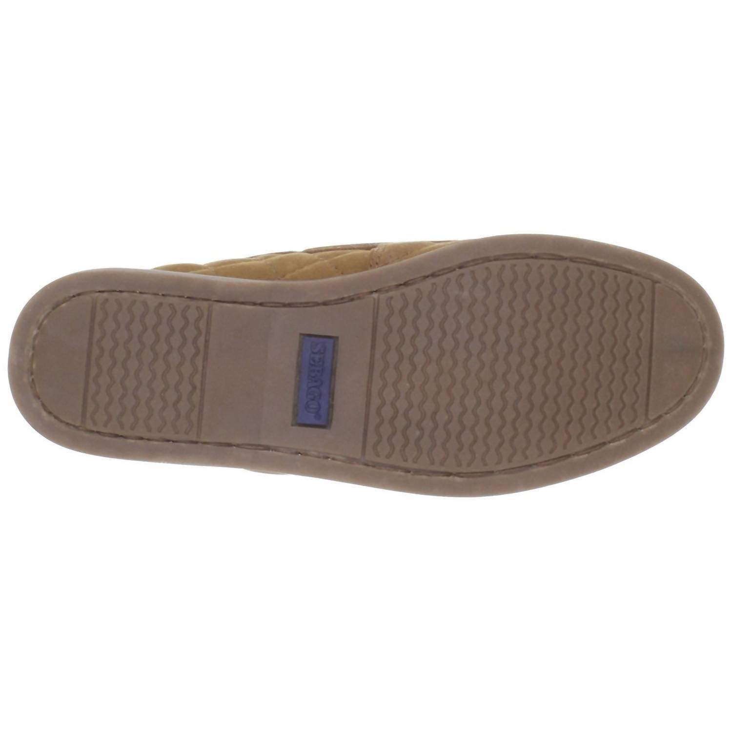 Sebago Women's Coast Two Eye Quilted Boat Shoes in wheat - women's flats - view 6