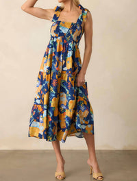 Meet Me In Santorini - Mediterranean Escape Dress