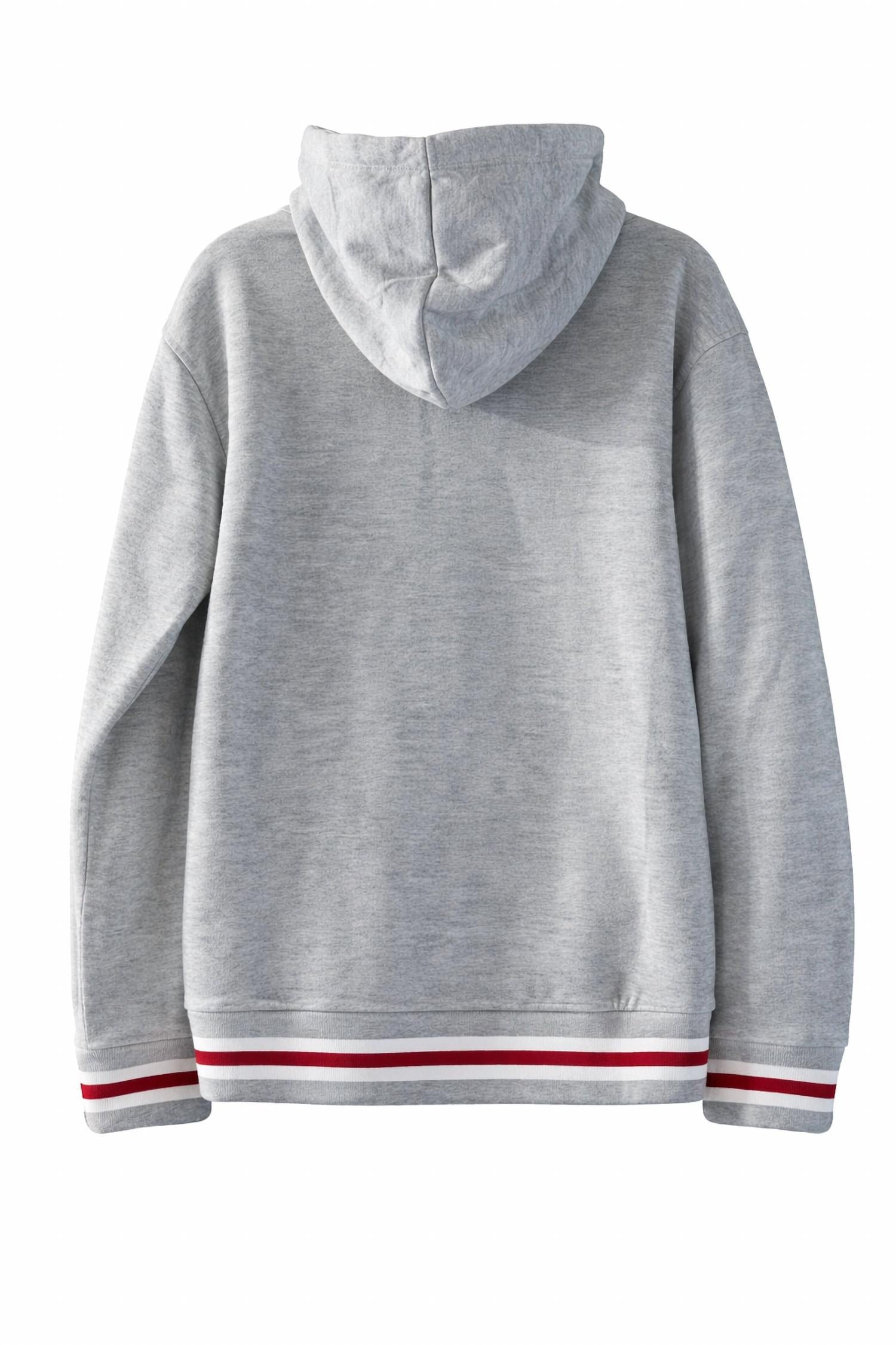 Ultra Game Men's Nfl San Francisco 49ers Big Logo Super Soft Hoodie Sweatshirt in grey - men's shirt - detail view