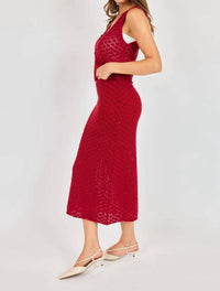 Sadie & Sage - Women's Venus Knit Midi Skirt