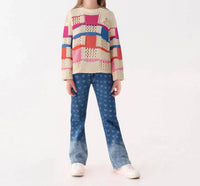 Hatley - Girls' Mix Stitch Sweater