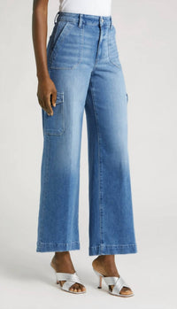 Paige - Harper 30" Utility Cargo Pocket Jeans