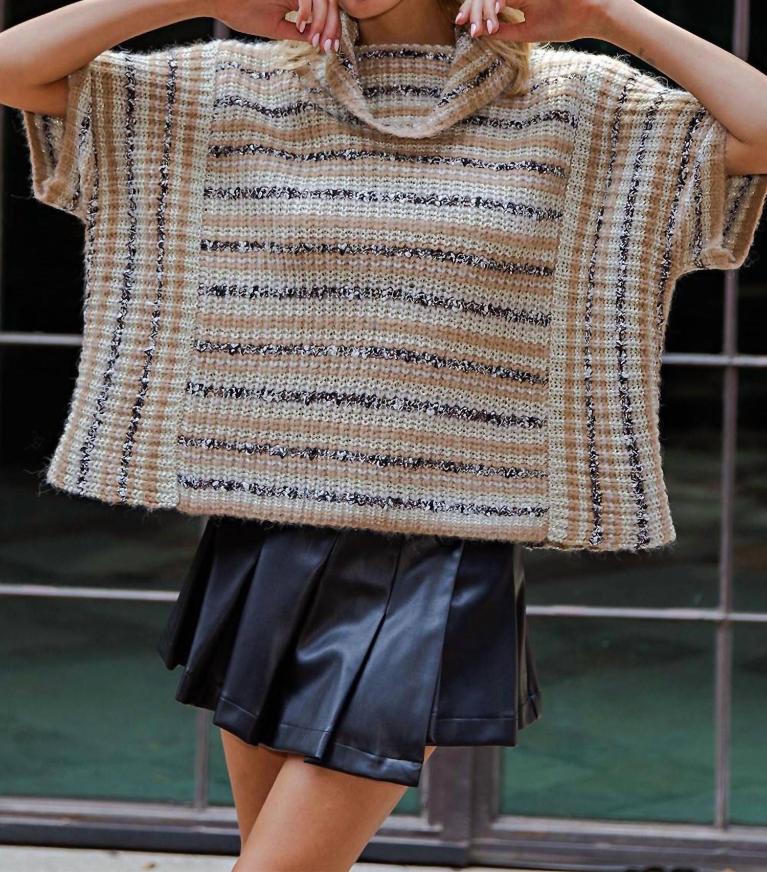 Ee:Some - Cathlena Striped Sweater