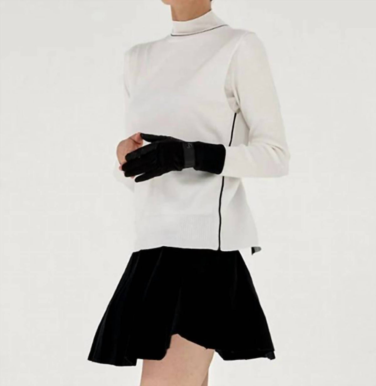 Anel - Golf Paris Backslit Knit Vest Top