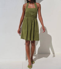 Stateside - A-line Mini Halter Dress
