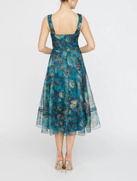 Theia - Anissa Square Neck Dress