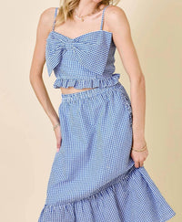 Day + Moon - Hampshire Gingham Top