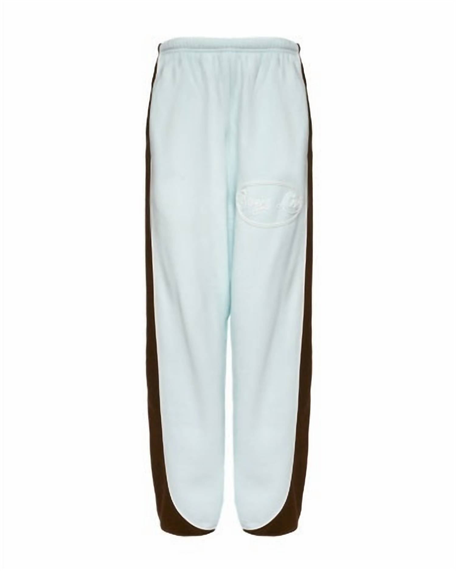 BOYS LIE LASSO'D UP KIMMY PANT in light blue - women's pants - view 5