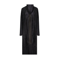 Marina Moscone - Plissé Tabard Maxi Dress