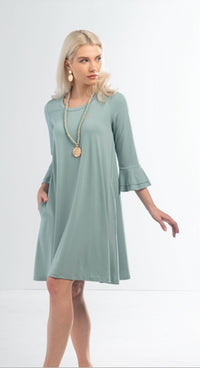 Ganz - Flutter Sleeve Mini Dress