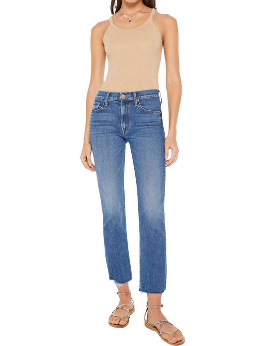 Mother - MID RISE RIDER JEAN