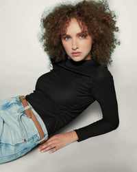 Nation Ltd - Rita Mock Neck Top