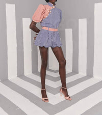 Celia B - Mirel Shor Sleeve Top