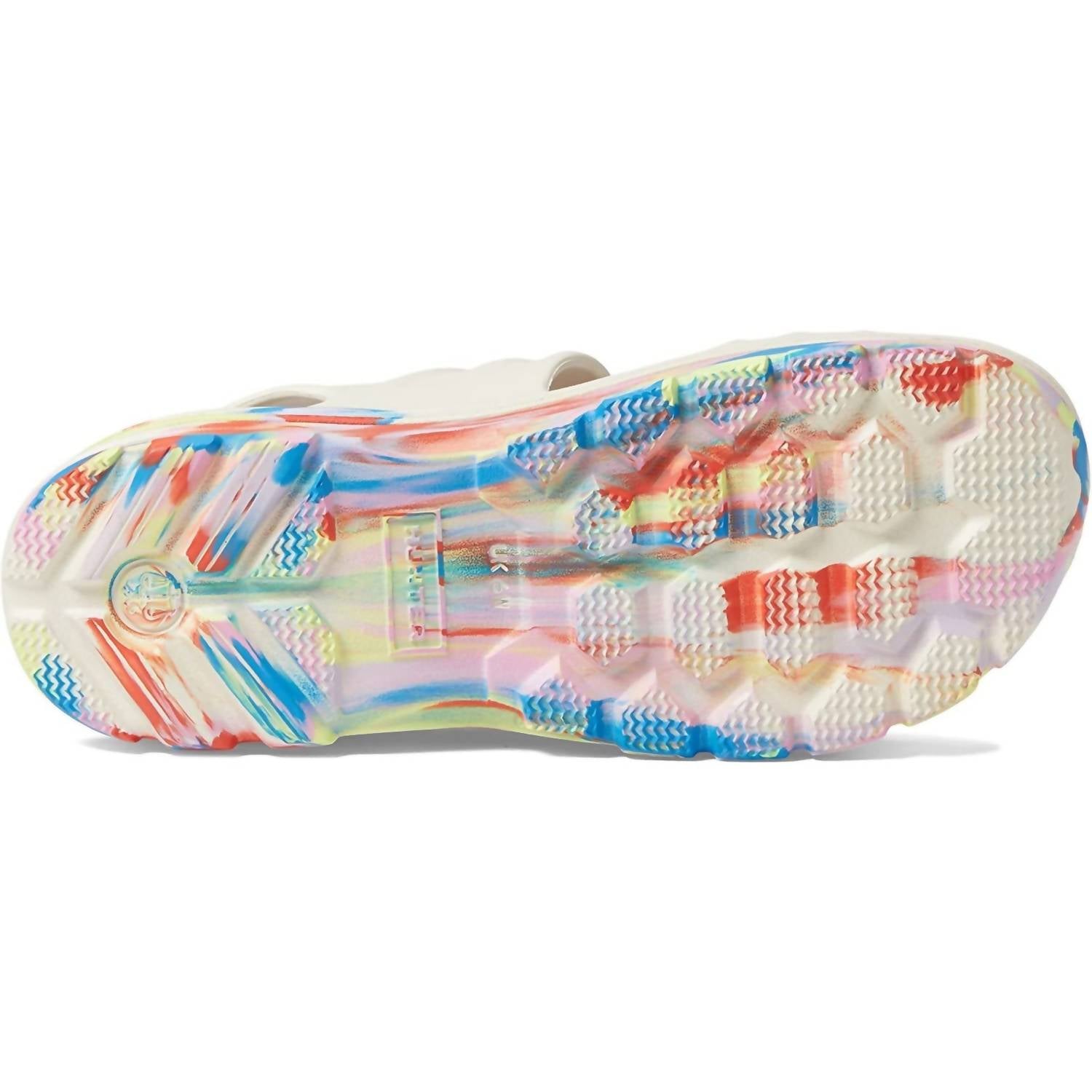 HUNTER Women's Bloom Algae Marble Adjustable Strap Sandals in shaded white - women's sandal - view 5