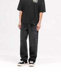 Represent - R3 Drive Denim Baggy Fit Distressed Jeans