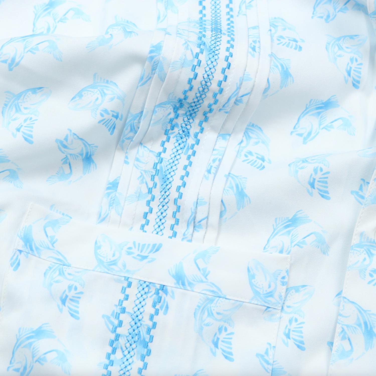 Blue Quail Clothing Co. - Bass Guayabera Short Sleeve Shirt