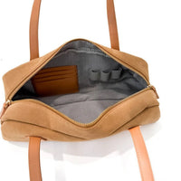Pretty Simple - Women's Sally Vegan Suede Barrel Shoulder Bag