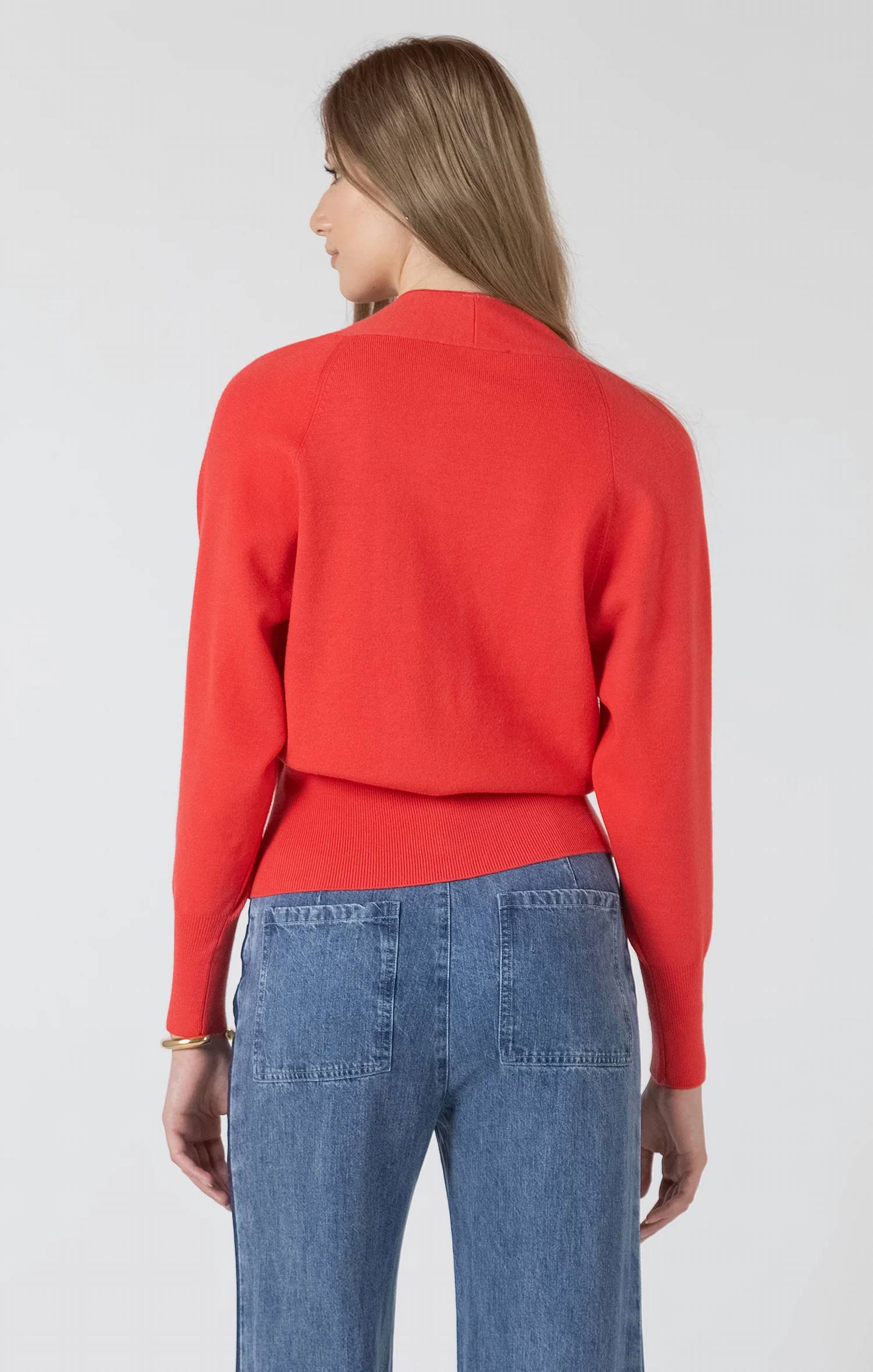 Dex - V-neck Soft Knit Cardigan