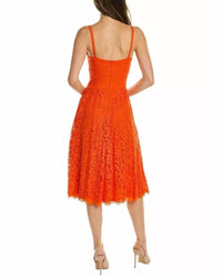 Tadashi Shoji - Lace Fit And Flare Midi Dress