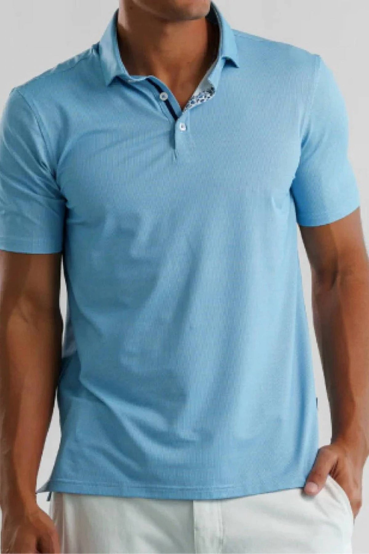 Stone Rose - Apex Birdseye Polo Shirt