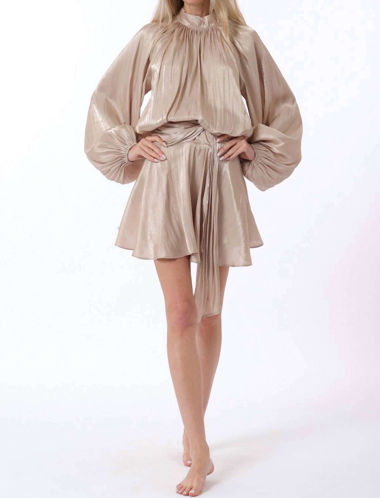 aakaa dress Aakaa Shelly V-Neck Maxi Dress