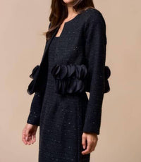 Lalavon - Tweed Cropped Jacket