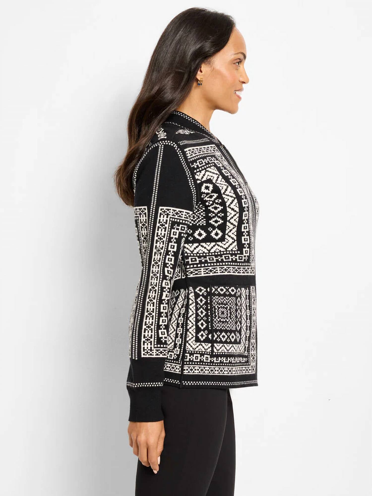 Nic + Zoe - Nordic Nights Reversible Jacket