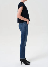AGOLDE Cocktail Ankle Jeans in outline 1 - women's jeans - detail view